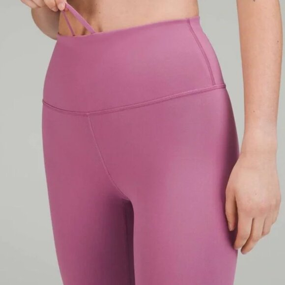 Lululemon Wunder Under High Rise Train Size 0 Velvet Dust - Picture 2 of 3